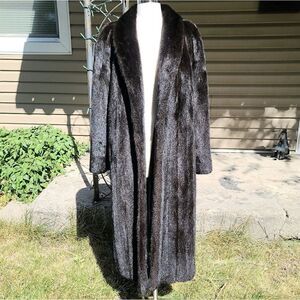 🎉HP🎉 Vincent & Bill NY | Vintage Long Mink Coat